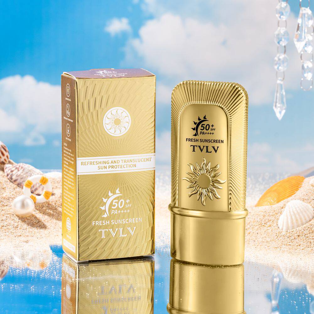 跨境外贸 TVLV清新防晒霜(英文版)SPF50+PA+++TK亚马逊