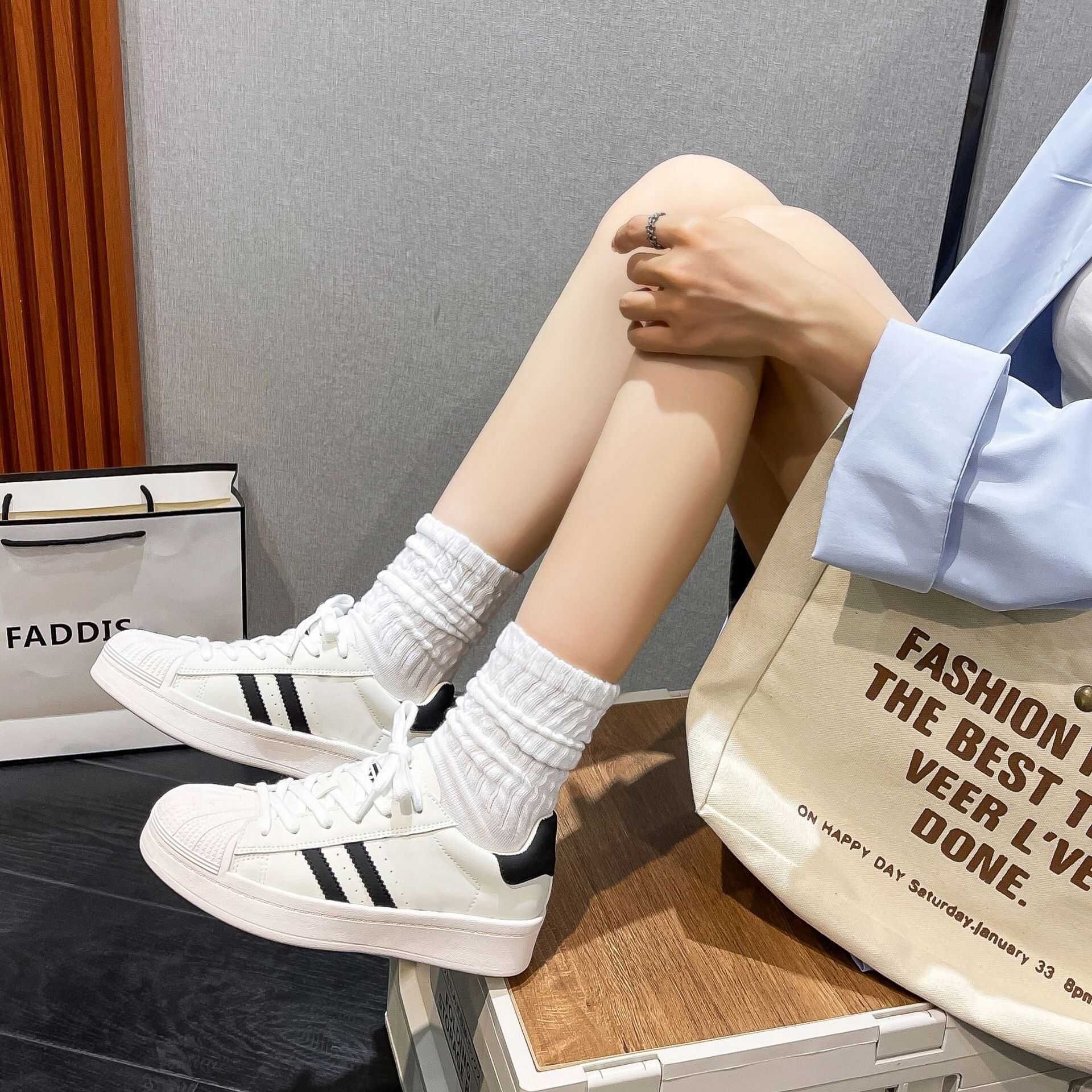 葡萄妈studiolee 贝壳头拼色运动休闲小白鞋板鞋女2024年新款