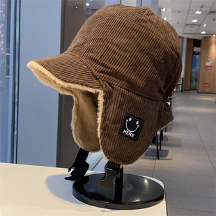 护耳帽男女同款冬季头盔内胆骑车保暖帽户外防寒加绒雷锋帽飞行帽