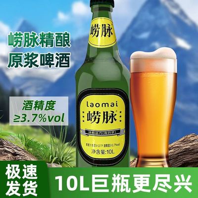 精酿啤酒大桶10升啤酒新品巨无霸10度原浆10L大桶装原浆畅饮