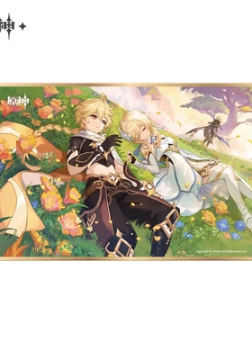 正版原神色纸周边装饰画空荧芙宁娜阿蕾奇诺散兵魈流浪者七圣召唤