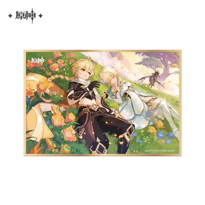 正版原神色纸装饰画芙宁娜散兵