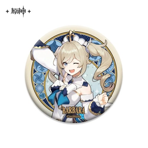 原神芭芭拉周边徽章立牌正版现货