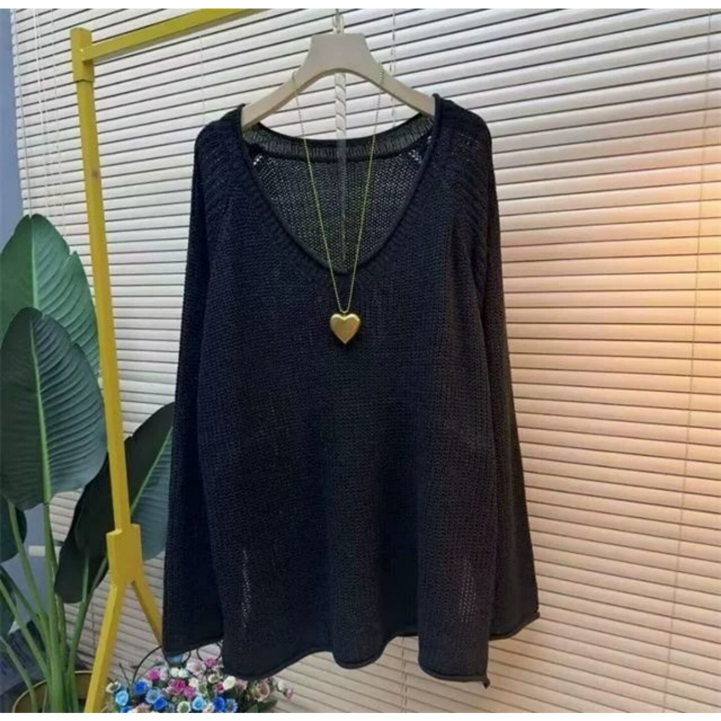 胖MM300斤大码女装镂空针织衫女减龄宽松遮肚长袖套头打底上衣潮