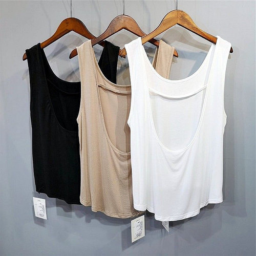 女内搭运动打底衫大码夏无袖背心