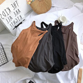 内搭打底上衣无袖 胖MM300斤工字背心女夏韩版 宽松百搭大码 吊带潮