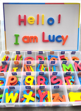 26 English Toy Alphabet English Learn magnetic letters