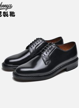 强尼制靴 Derby shoes马臀皮德比鞋正装通勤皮鞋男士婚礼商务男鞋