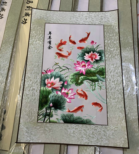 装饰画壁画刺绣餐厅挂画玄关餐厅