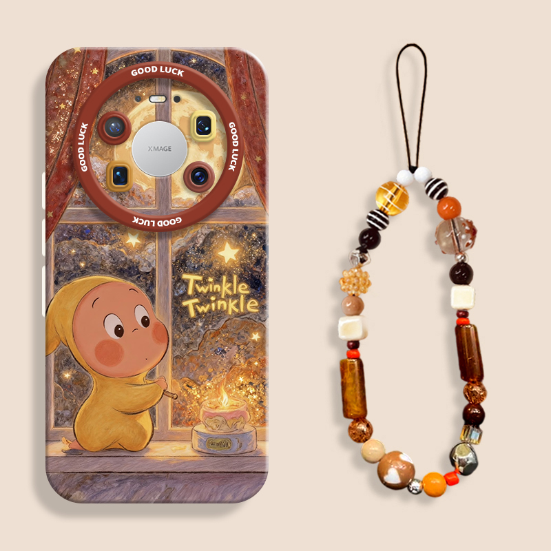 适用mate80童话星星人手机壳