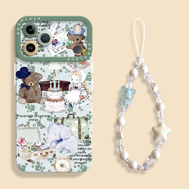 玩偶茶话会适用iPhone17手机壳新款苹果17promax液态苹果air硅胶壳16保护套ip15挂绳14创意pro卡通可爱全包,3C数码配件,手机保护套/壳,淘宝优惠券,粉丝福利购,淘宝优惠卷