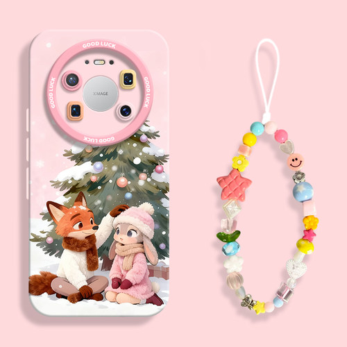 适用于华为mate80手机壳mate80promax可爱朱迪尼克圣诞mate70pro+全包瞳眼硅胶60pro防摔MT40保护套mt30男女