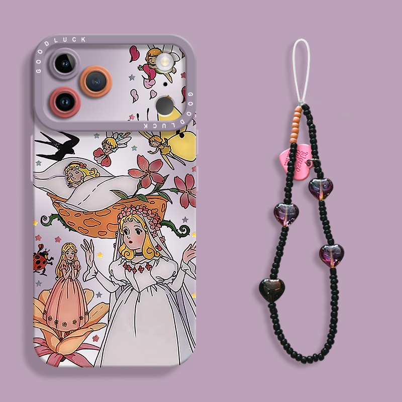 适用苹果17拇指姑娘手机壳