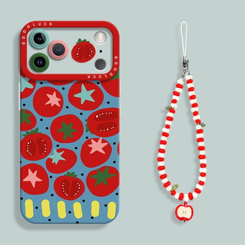 适用苹果17西红柿手机壳