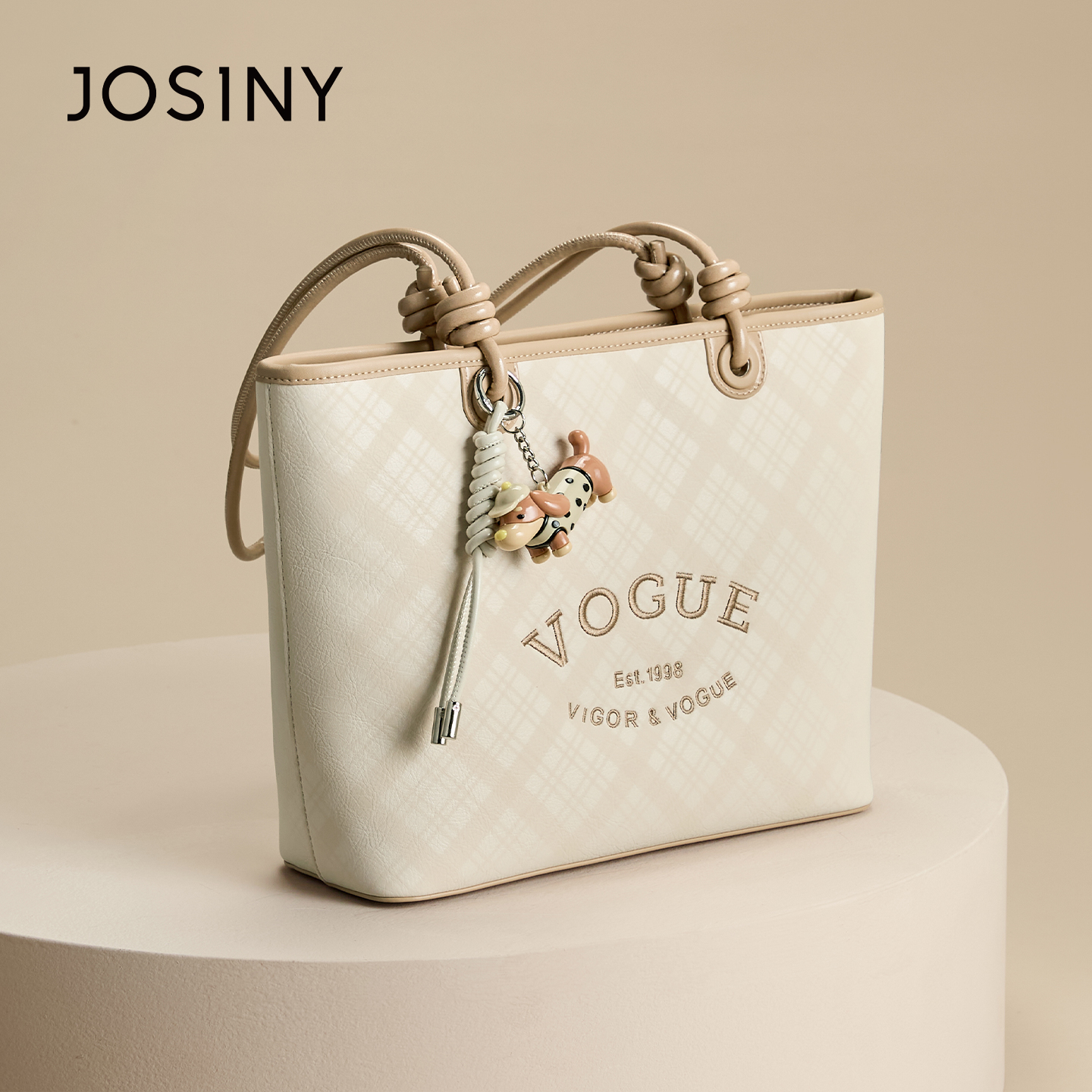 卓诗尼大容量托特包女2025新款通勤单肩包休闲时尚百搭手提包包女