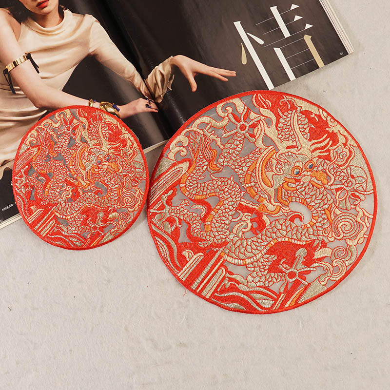 中国龙衣服修补装饰贴