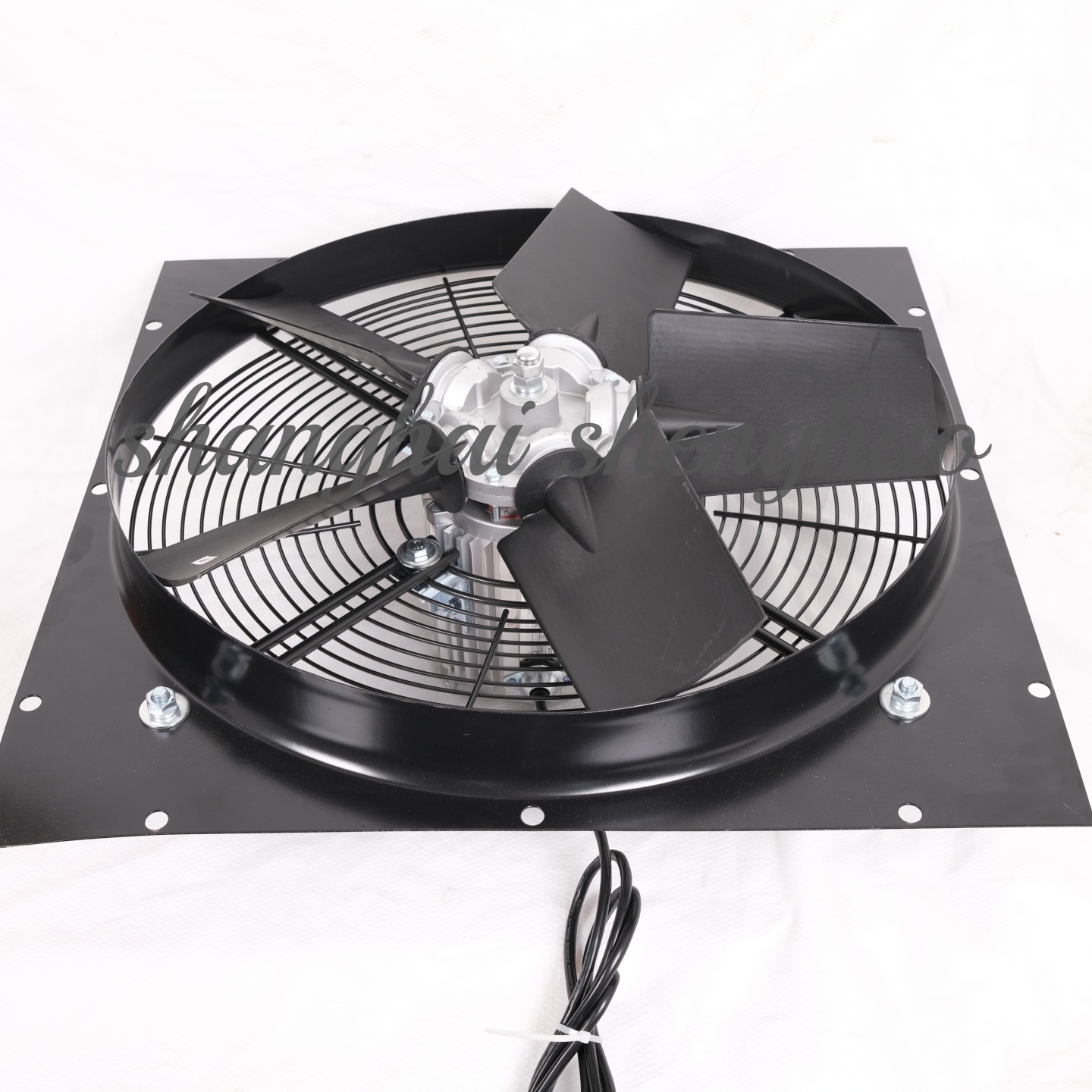 2106130413=9332824-B6DZ0122-2B复盛螺杆机1.1KW380V22″轴流扇