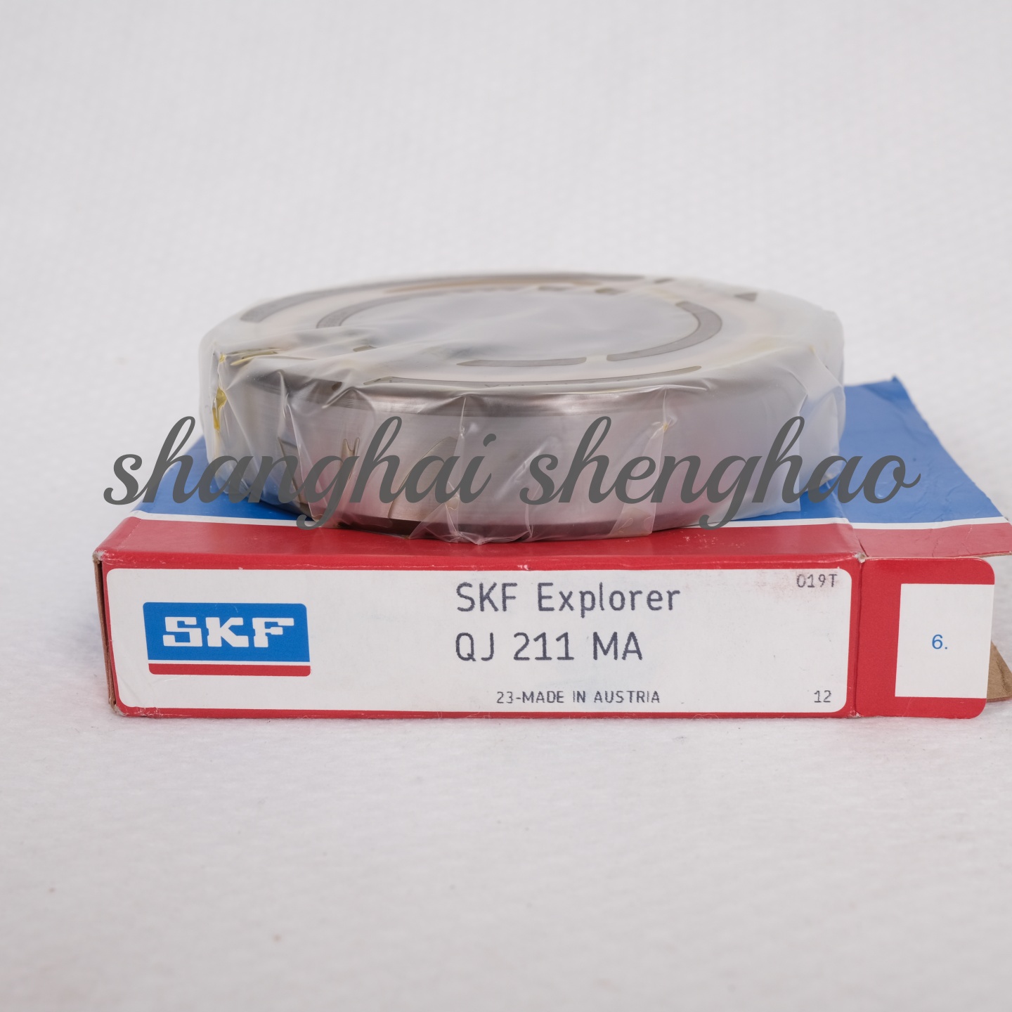 2110040114复盛空压机机头进口斯凯孚SKF角接触球轴承QJ211MA四点