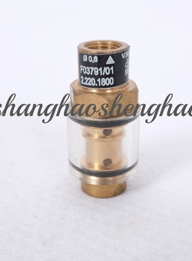 2.220.1800意大利威姆斯VMC原厂可视单向阀止回阀通径0.8mm