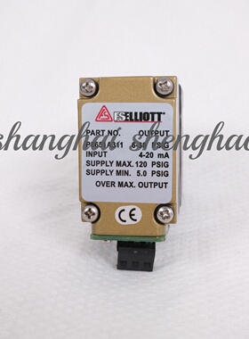 P8651A311复盛易利达离心机TT7800-402（3-15） PSIG电气转换器