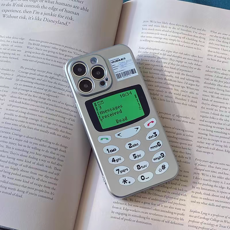 复古诺基亚适用于iphone15pro新款情侣手机壳苹果14/1