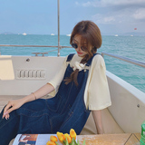 现货数据好牛仔背带裙连衣裙同款T恤35有售131-9016P85K138，女装连衣裙，浙宝131