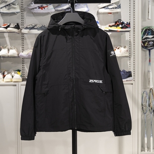 运动薄外套AFDS065 FIVE男子篮球时尚 李宁连帽风衣春夏款 反伍BAD