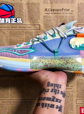 李宁正品闪击减震中帮篮球鞋