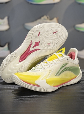 李宁音速13 v2轻量高回弹低帮透气专业比赛实战篮球鞋ABAV075