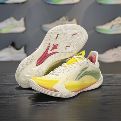 李宁音速13 v2轻量高回弹低帮透气专业比赛实战篮球鞋ABAV075