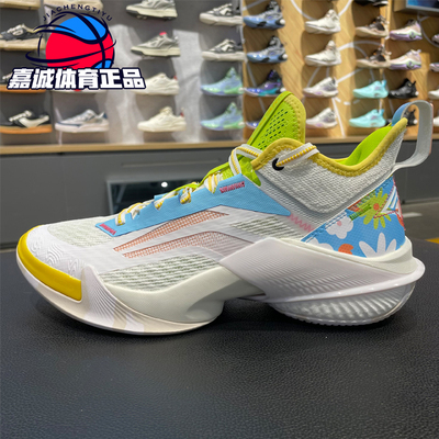 李宁男防滑回弹耐磨空袭10篮球鞋