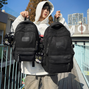 2025新款书包男初中生高中学生双肩包女结实耐用大容量高颜值背包