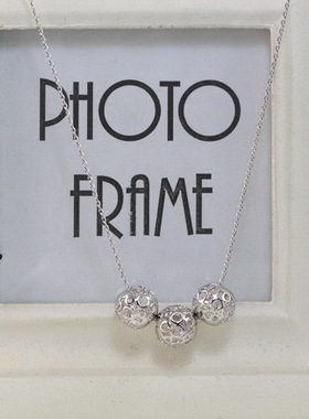 饰品韩版时尚风镂空水晶毛衣链