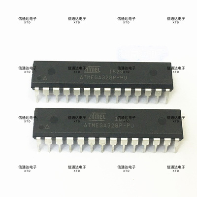 销售并回收ATMEGA328P-PU  UNO主控芯片 PDIP-28 微控制器