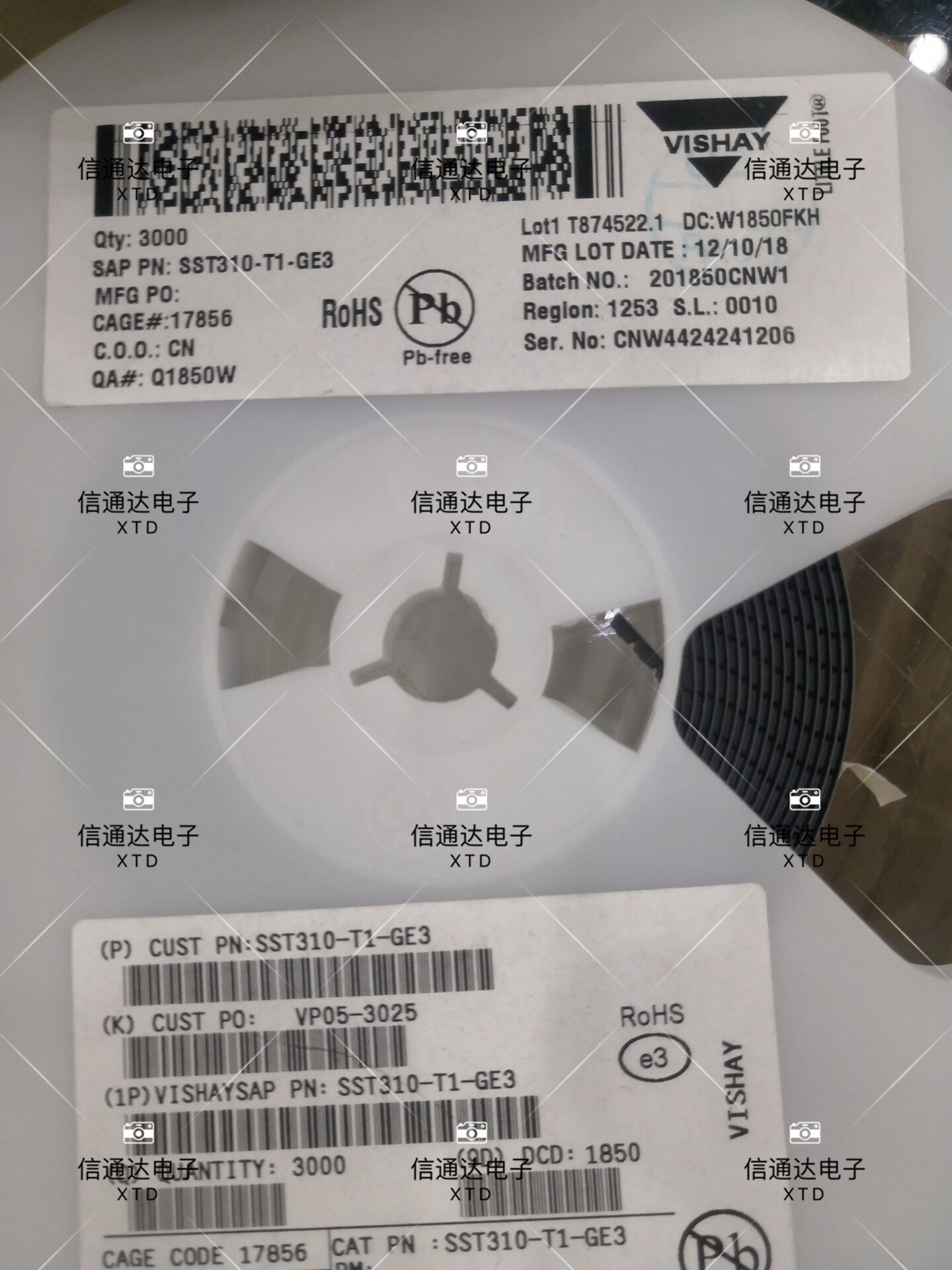 销售并回收SST310-T1-GE3 丝印Z0EAV N沟道结型场效应管