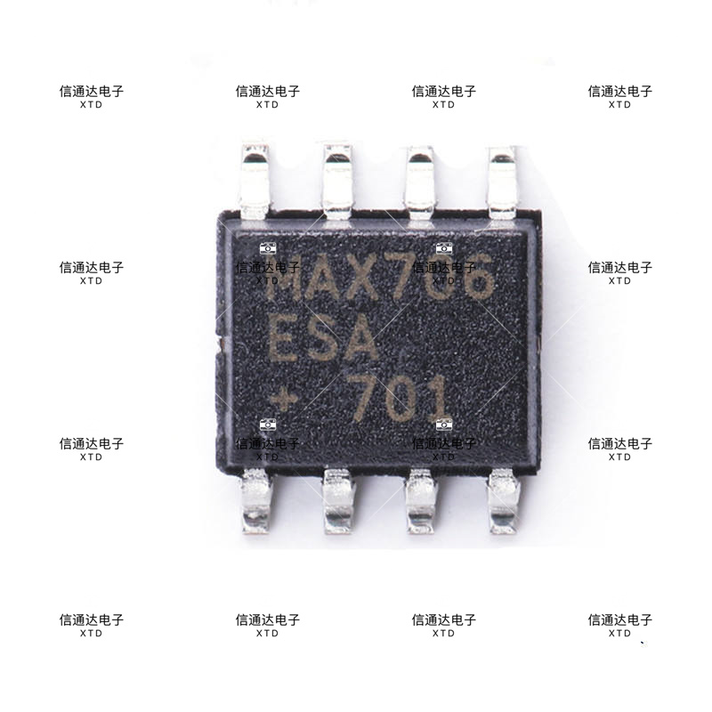 销售并回收MAX706ESA贴片SOP-8监控电路复位驱动接口收发器芯片