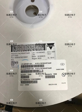 A101J15C0GH5TAAR VISHAY/BC轴向卧式独石电容芯片