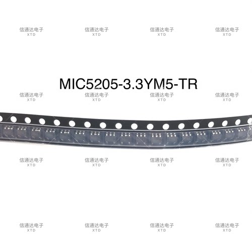MIC5205-3.3YM5-TR 丝印 KB33 3.3V线性LDO稳压器芯片 原厂原装