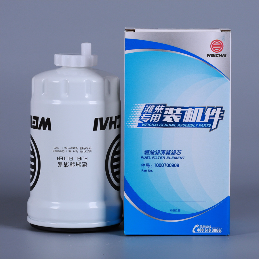 1000700909潍柴原厂正品柴油滤芯