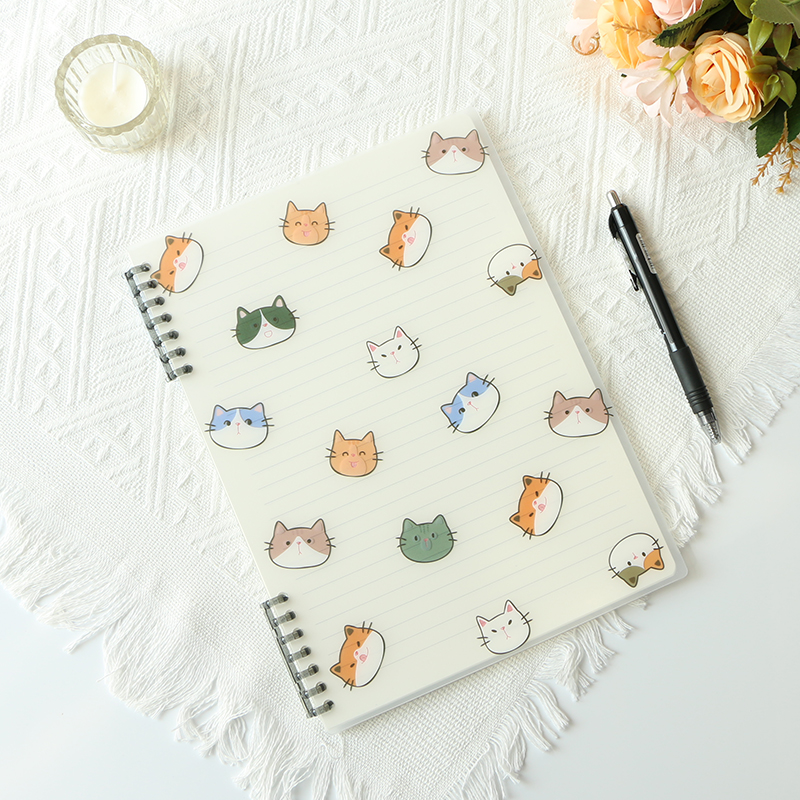 可爱a5笔记本本子活页本b5