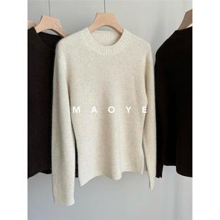 女 牦牛绒255克双股进线基础秋冬厚实打底衫 CHAO级推荐 福利款