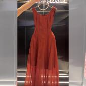 轻熟风减龄无袖 怒推 外贸单品质 连衣裙女多巴胺洋气设计感裙子