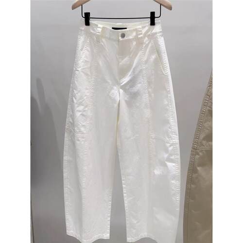 CHAO级推荐！独特超好看宽松慵懒风松弛感休闲弯刀工装休闲裤子女