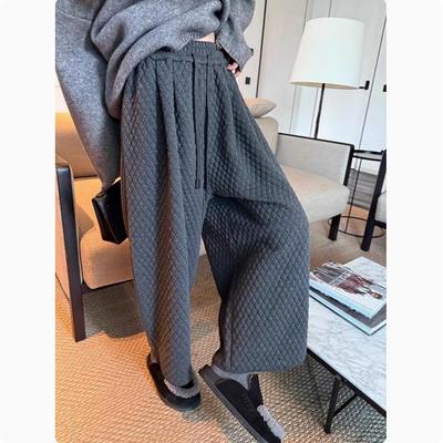 百搭阔腿气质新款2024秋季休闲裤