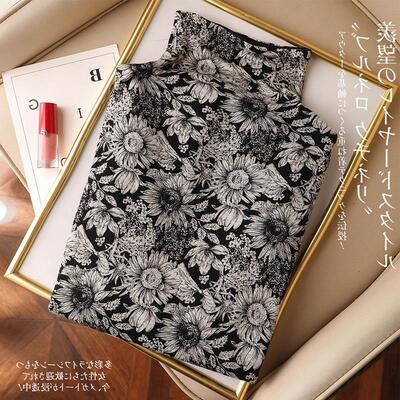 品牌专柜高端女装外贸原单清仓敲薄全羊毛高领打底套头针织衫上衣