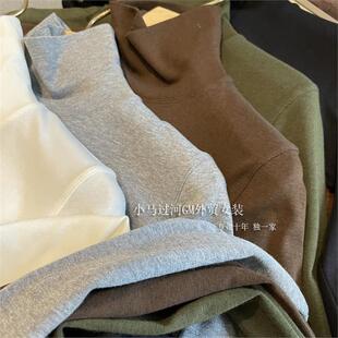 @所有人收！！秋冬BI备~珍珠山羊绒高领纯色打底长袖针织衫T恤女