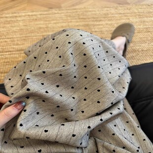 美式复古爱心高腰西装裤女夏季宽松阔腿原宿风休闲百搭直筒长裤潮