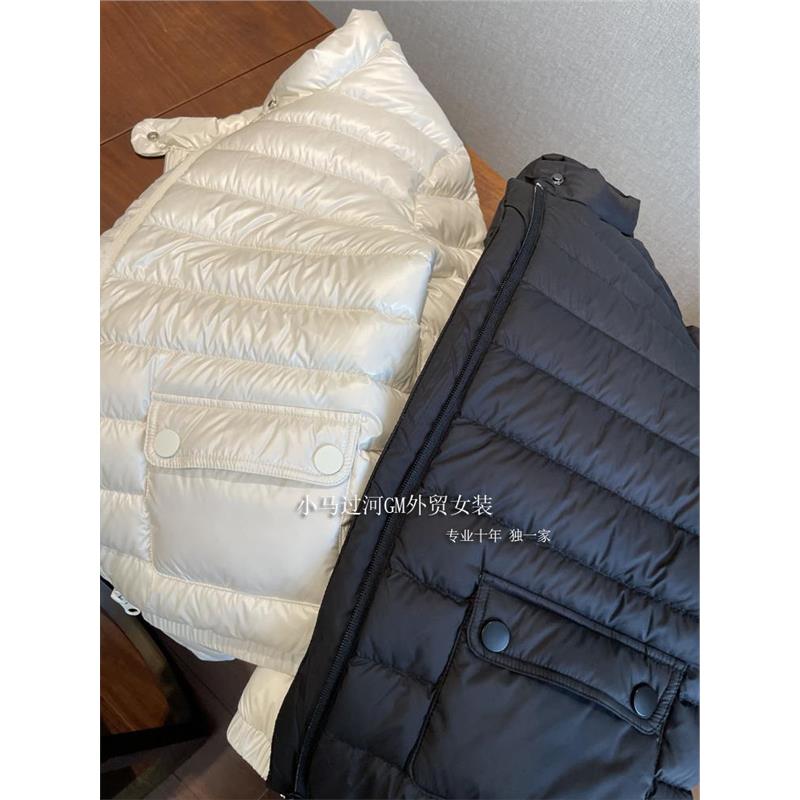 M*家渠道款~可溯源安心白鸭绒!!轻便保暖立领排骨羽绒服外套