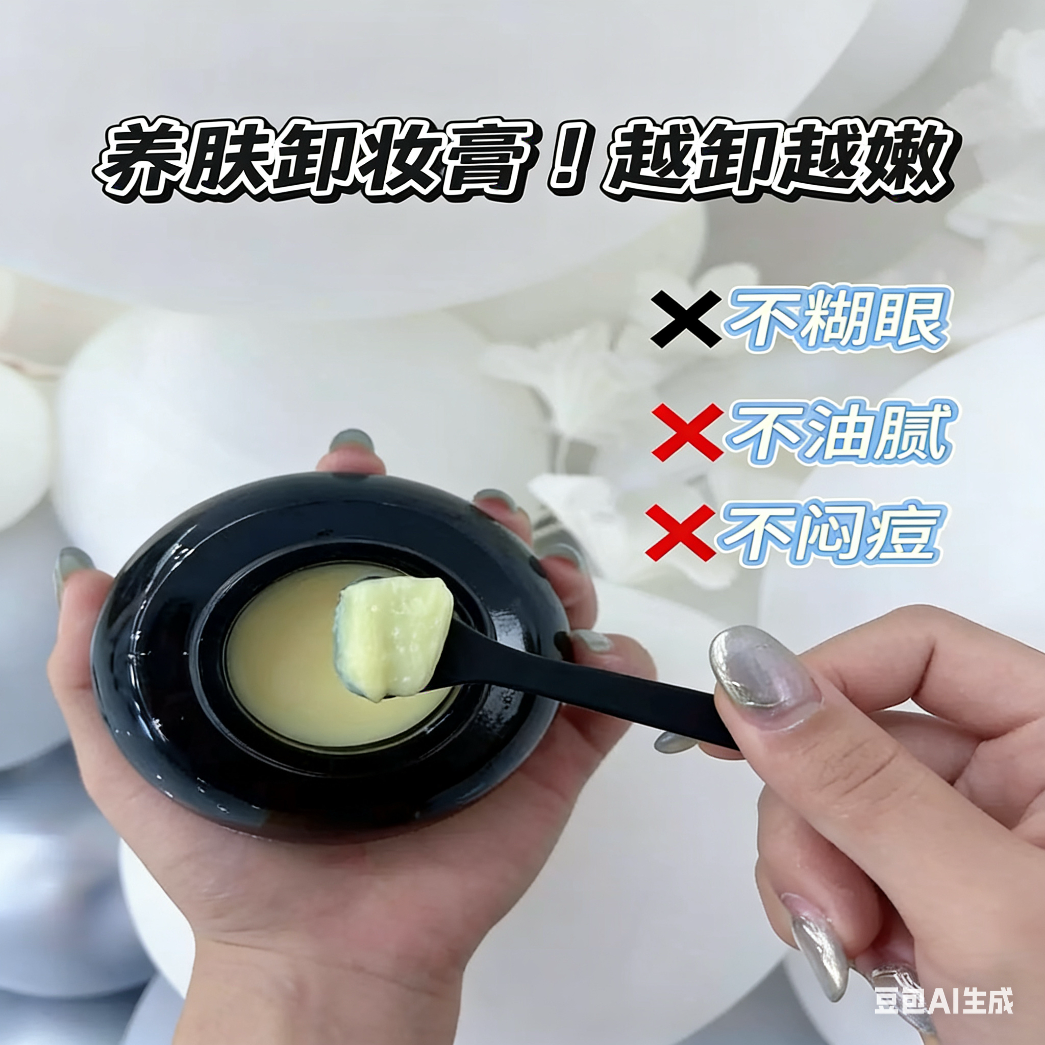 贵妇密集光感养肤卸妆膏以卸养肤