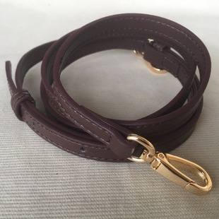 13#咖啡单买包带子 荔枝纹皮带 斜跨包带 背包带子配件手工替换带